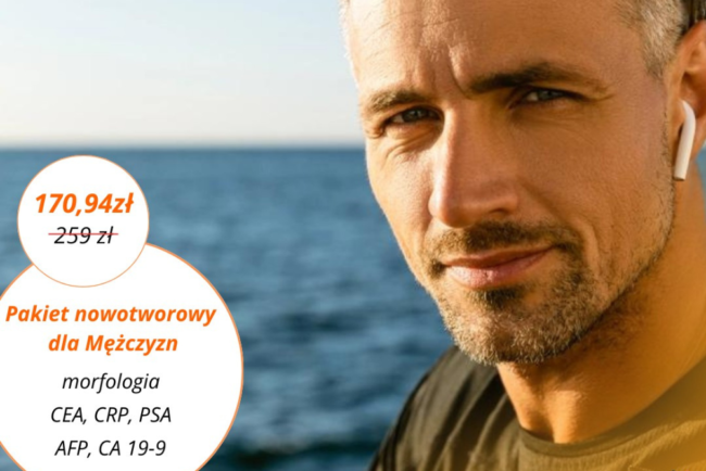 Nowotworowy pakiet badań dla mężczyzn