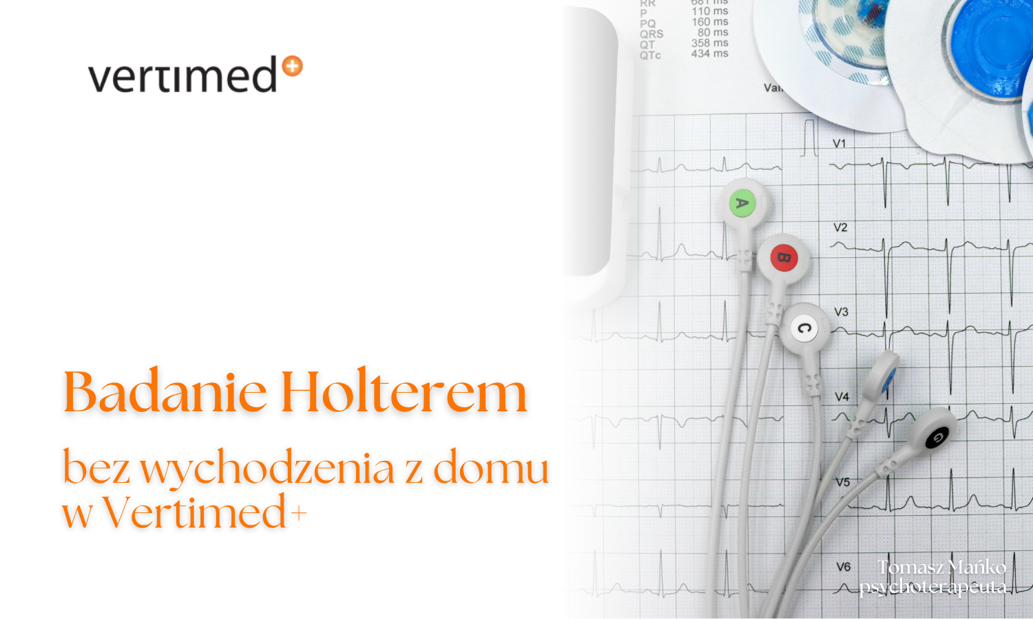 Badanie Holterem bez wychodzenia z domu. Usługa komercyjna w Vertimed